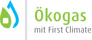 Logo Ökogas mit First Climate