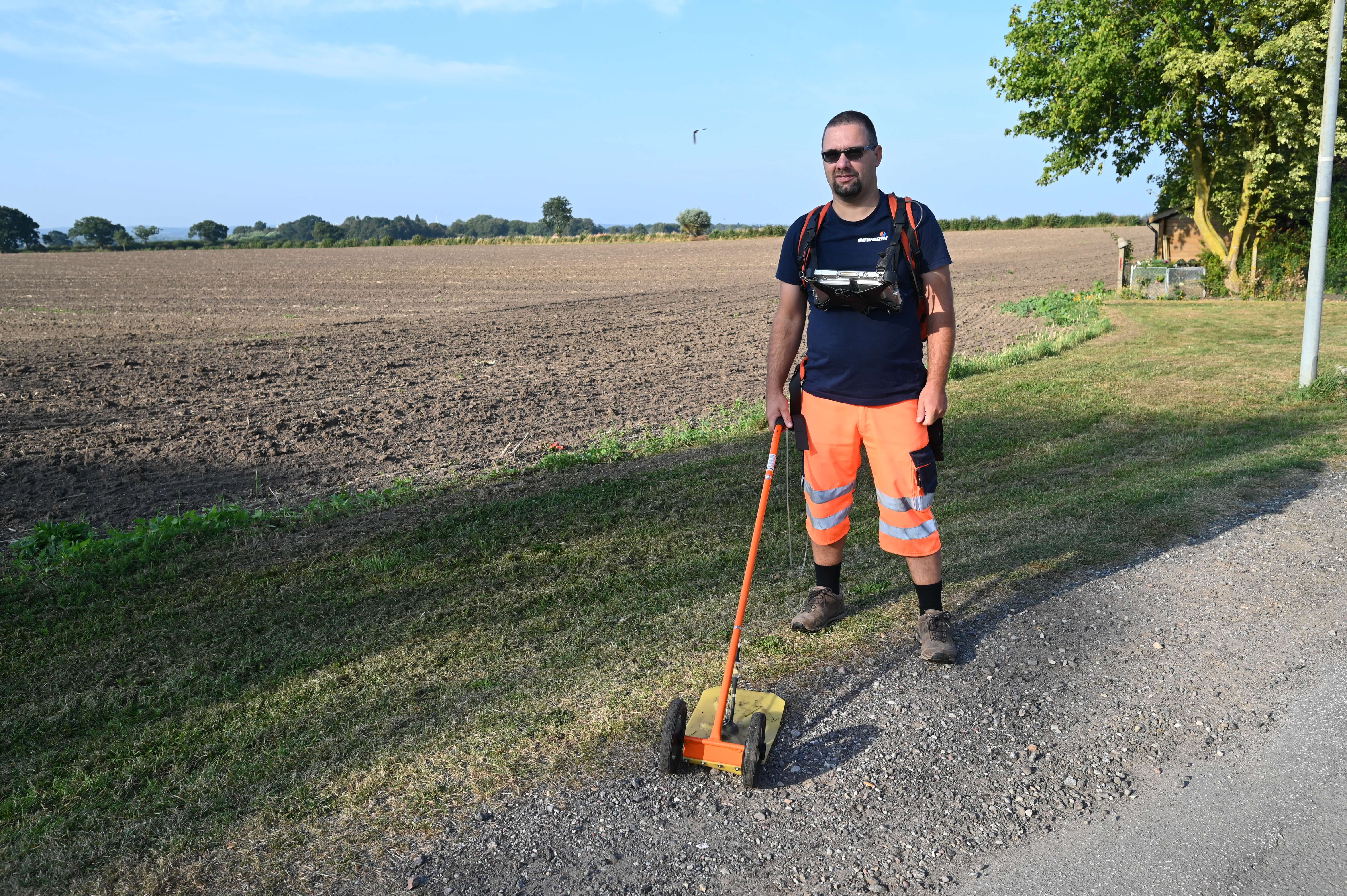 Überprüfungen der Gasleitungen durch Firma Sewerin